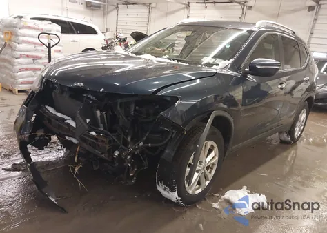 2015 Nissan Rogue Sv z USA, uszkodzony, nr VIN KNMAT2MV1FP564558